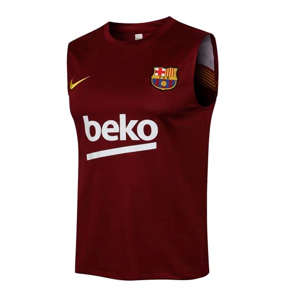 Trikot Barcelona Ärmellos 2022 Rote Günstige Fußballtrikots